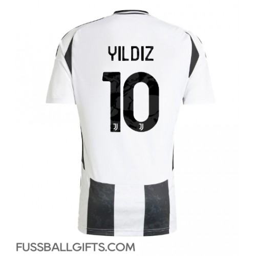 Juventus Kenan Yildiz #10 Fußballbekleidung Heimtrikot 2024-25 Kurzarm